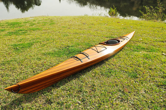 Real Wooden Kayak 17-Feet