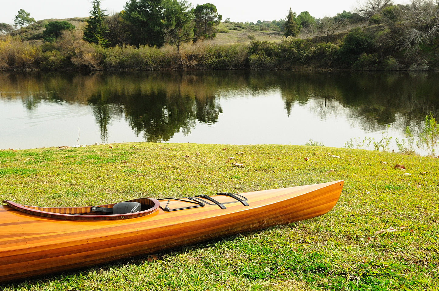 Real Wooden Kayak 17-Feet