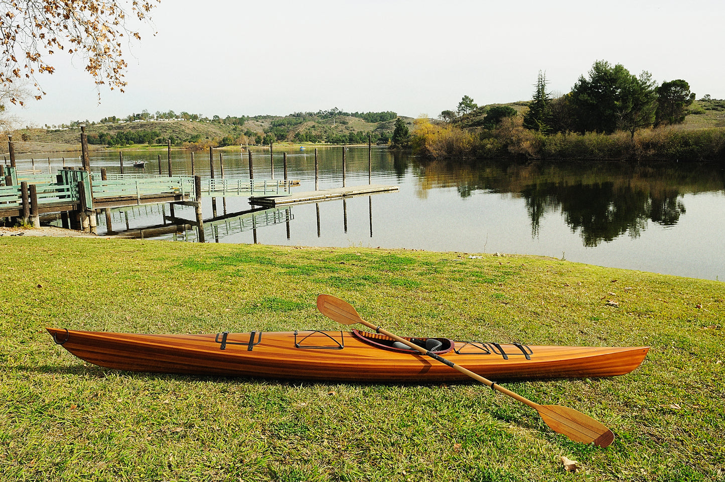 Real Wooden Kayak 17-Feet