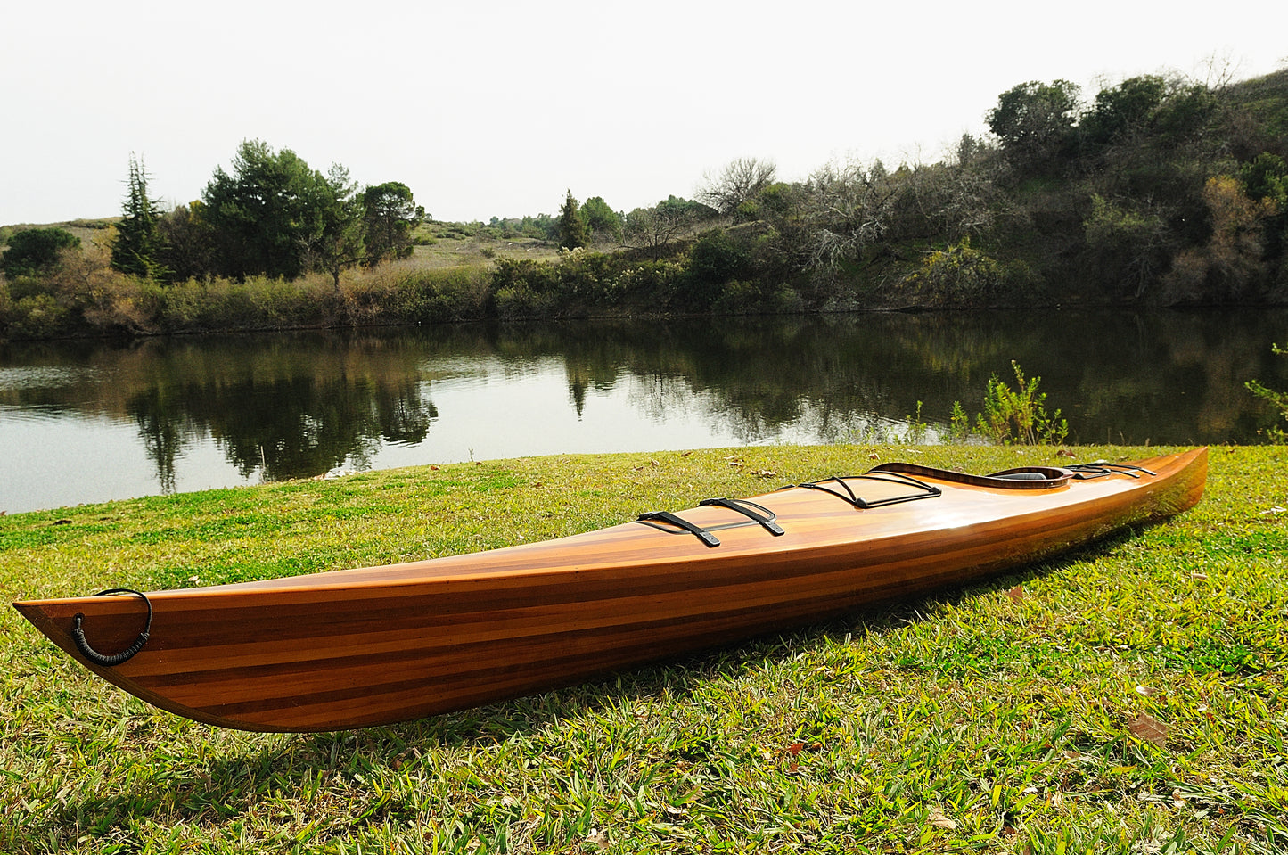 Real Wooden Kayak 17-Feet