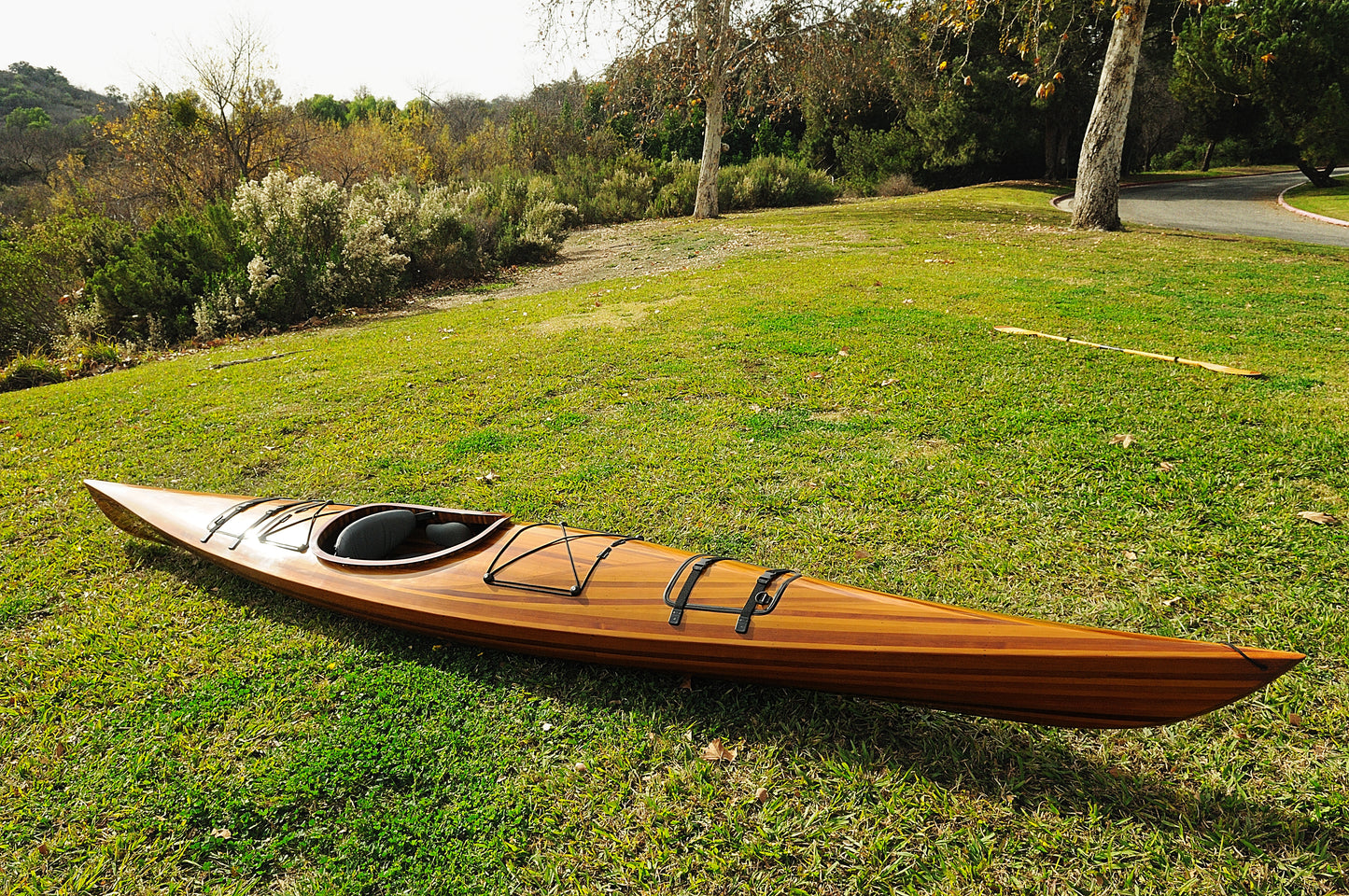 Real Wooden Kayak 17-Feet