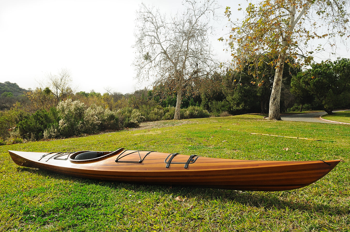 Real Wooden Kayak 17-Feet