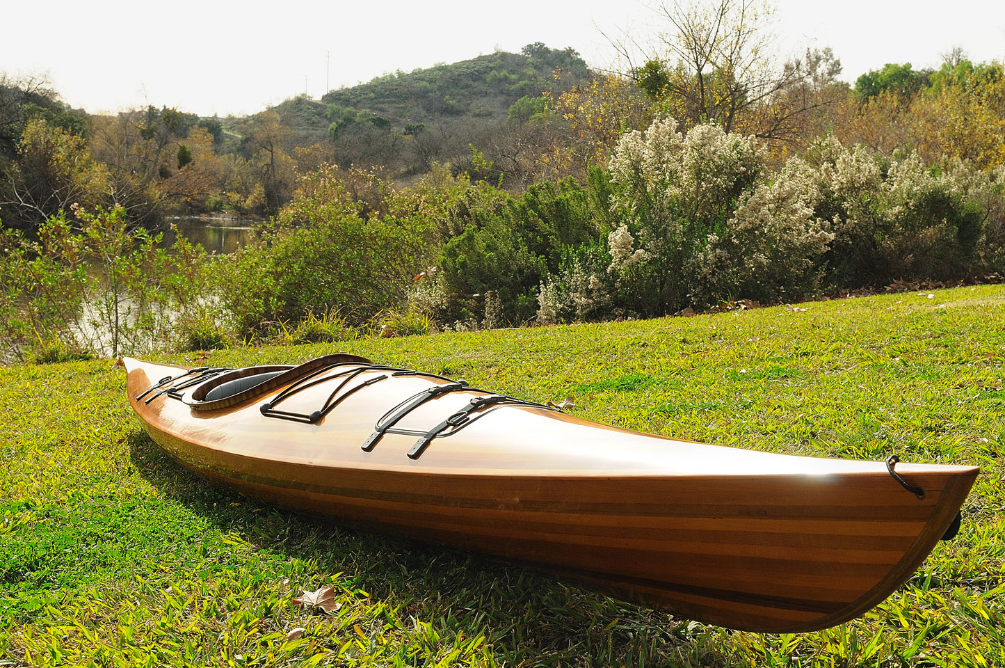 Real Wooden Kayak 17-Feet