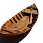 South East Asia Sampan Boat Red Bottom Thuyen Ba La Tam Ban - Display Only