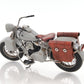 1942 Indian Model 741 Grey Motorcycle 1:7