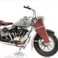 1942 Indian Model 741 Grey Motorcycle 1:7