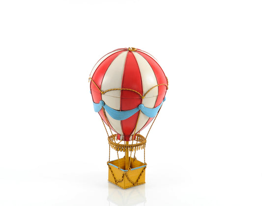 Vintage Hot Air Balloon Decorative Model 8.5"