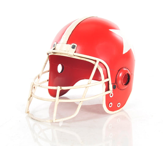 Handmade Football Helmet Decorative Model