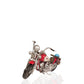 Red Harley-Davidson Motorcycle Metal Handmade