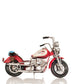 Red Harley-Davidson Motorcycle Metal Handmade