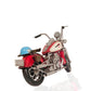 Red Harley-Davidson Motorcycle Metal Handmade