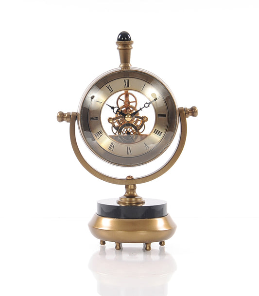 Brass Table Clock