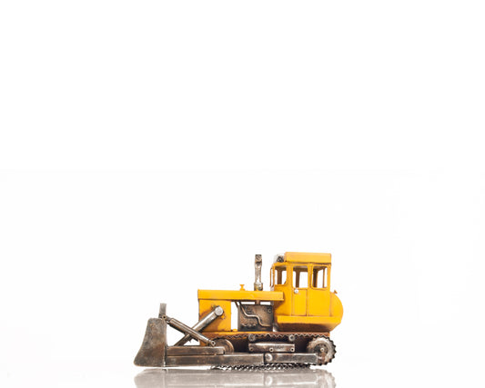 Metal Handmade Bulldozer Model