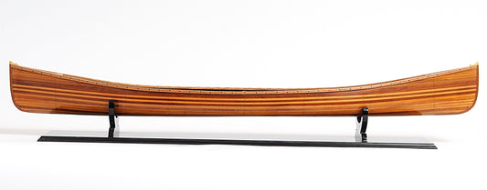 Handmade Cedar Wood Canoe Model Decorative 44"