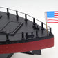 US Navy USS Monitor Ironclad Warship 24.5" Model