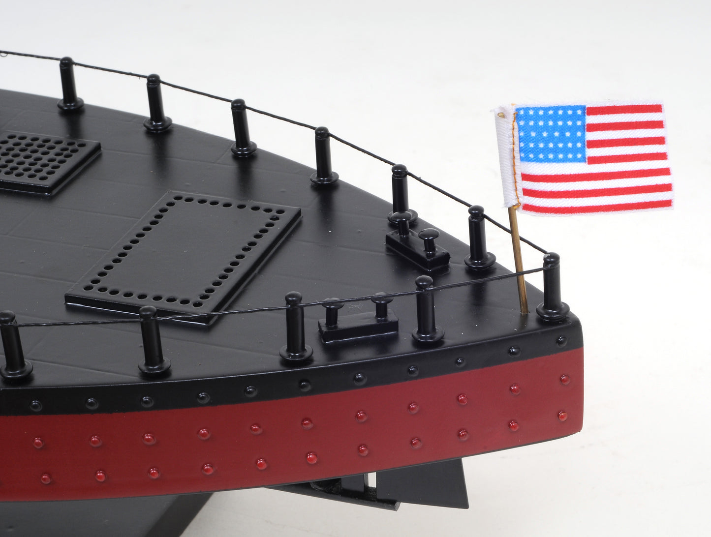 US Navy USS Monitor Ironclad Warship 24.5" Model