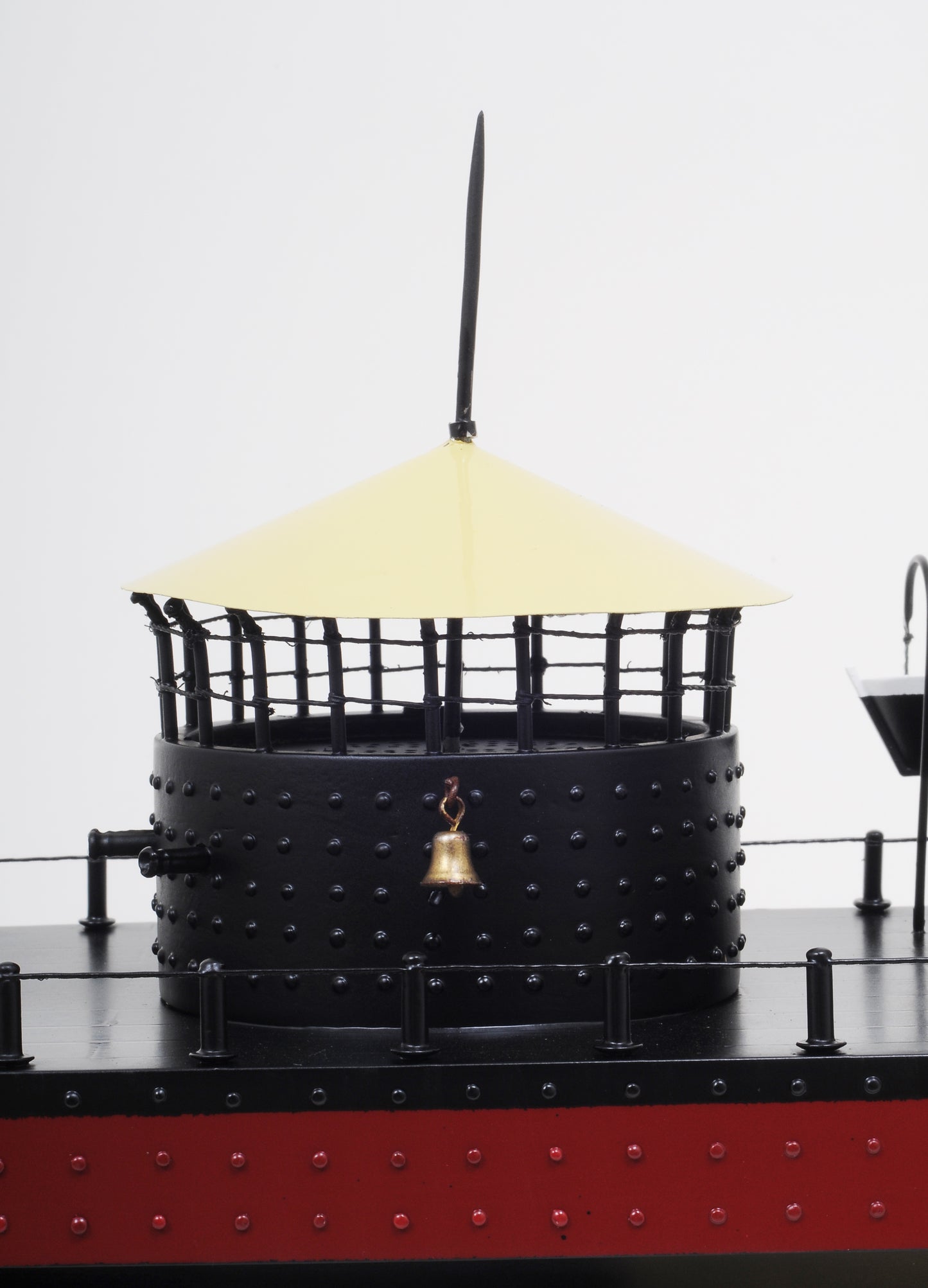 US Navy USS Monitor Ironclad Warship 24.5" Model