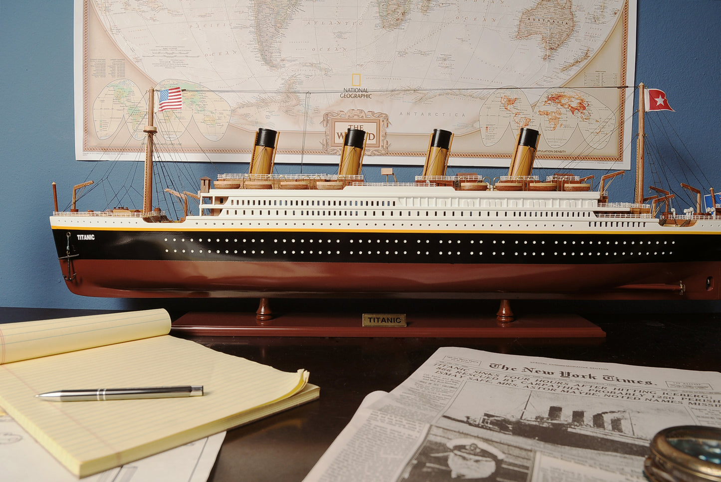 RMS Titanic British Ocean Liner Model Ship