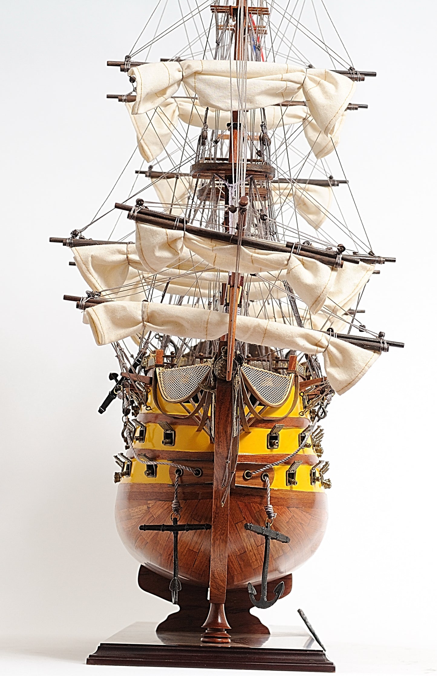 British Navy HMS Victory "Battle of Trafalgar" 37" Painted Model Ship