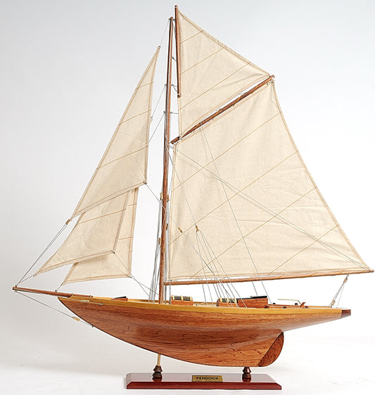 Pen Duick Scaled Model Boat Yacht Handmade 28.5"