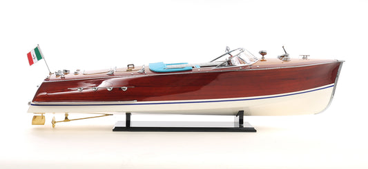 Italian Riva Triton Painted Model Boat 36"