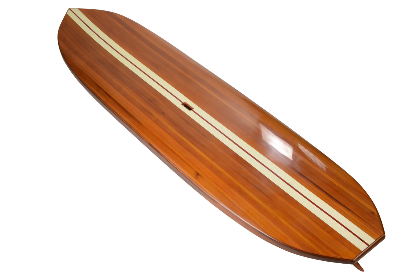 Paddle Board in Red Wood Grain 11ft with 1 fin