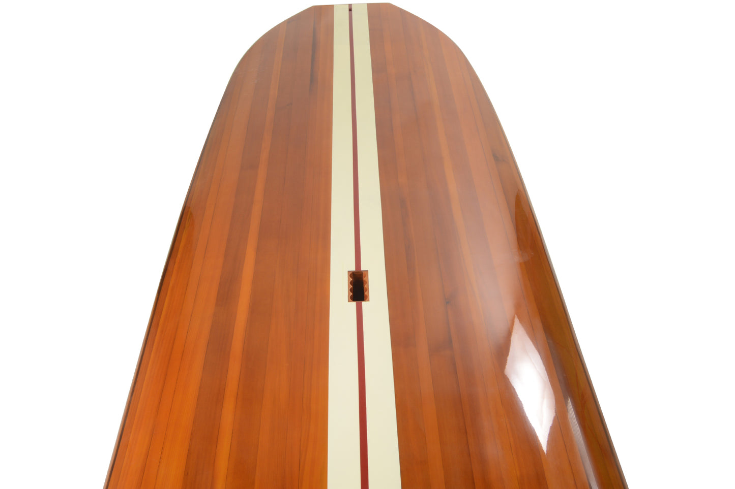 Paddle Board in Red Wood Grain 11ft with 1 fin