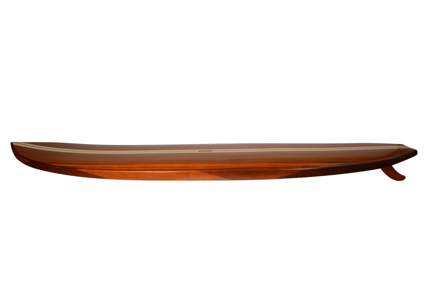 Paddle Board in Red Wood Grain 11ft with 1 fin