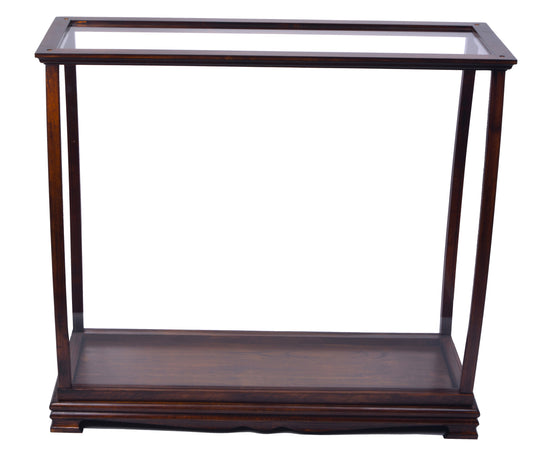 Handmade Table Top Display Case for 24"-30" Tall Ship Models Classic Brown