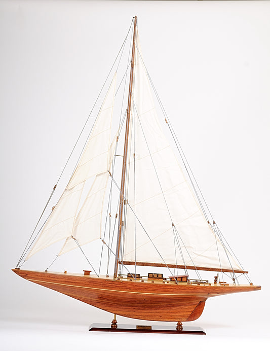 Shamrock J Class Yacht Handmade Model 39.5"