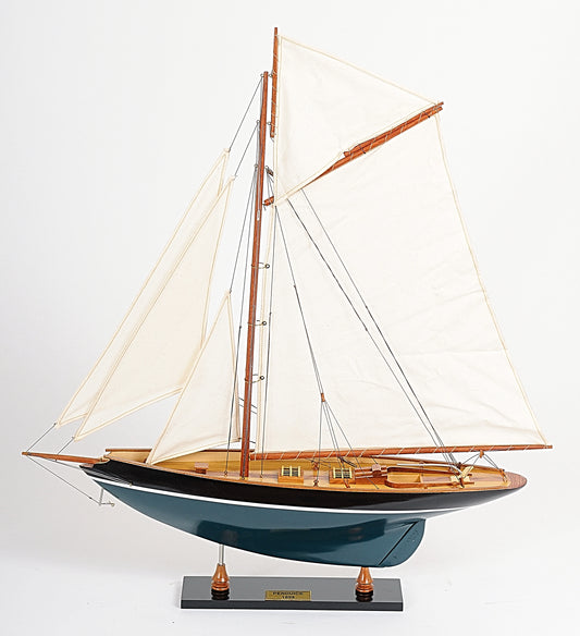 Pen Duick Scale Model Boat Yacht Handmade Painted 26.5"